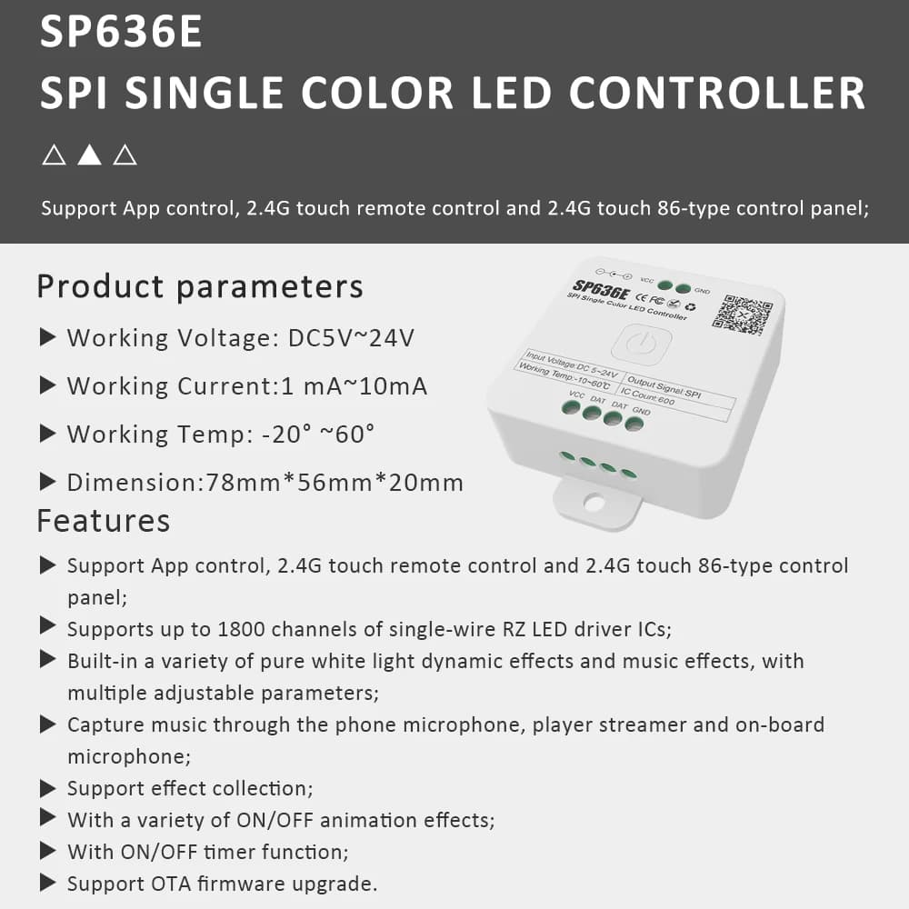 Bande Led pour chevaux WS2811, 24V, 2835, 120 diodes/m, contrôle par application BanlaX, 10M, 15M, 2