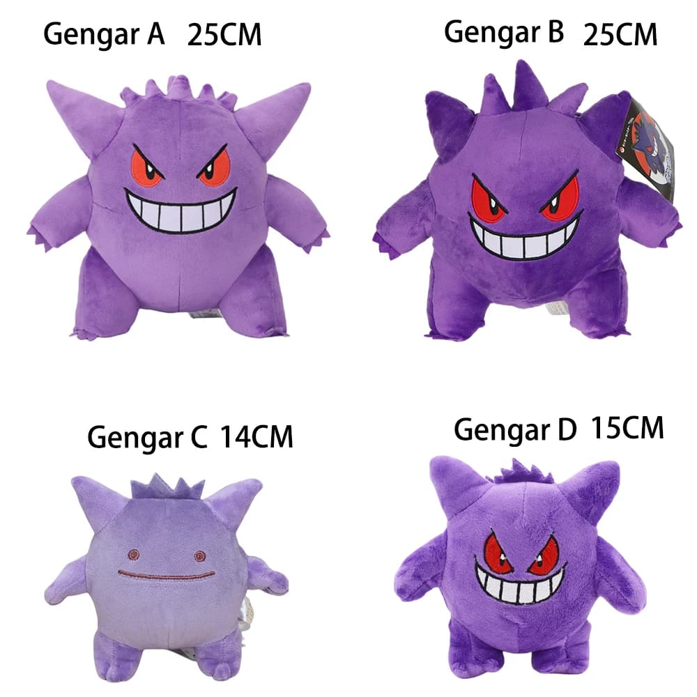 Gengar Original peluche peluche douce poupée merveilleuses cadeaux poupées doux Kawaii mignon dessin