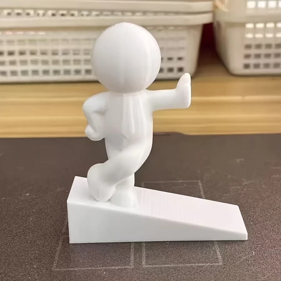 1/3 pièces de butée de porte décorative mignonne, butée de porte flexible et mobile, base antidérapa