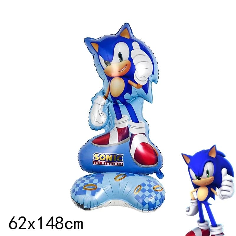 Ballons hérisson 3D soniques en aluminium, pour décoration de fête d'anniversaire, fournitures et ca