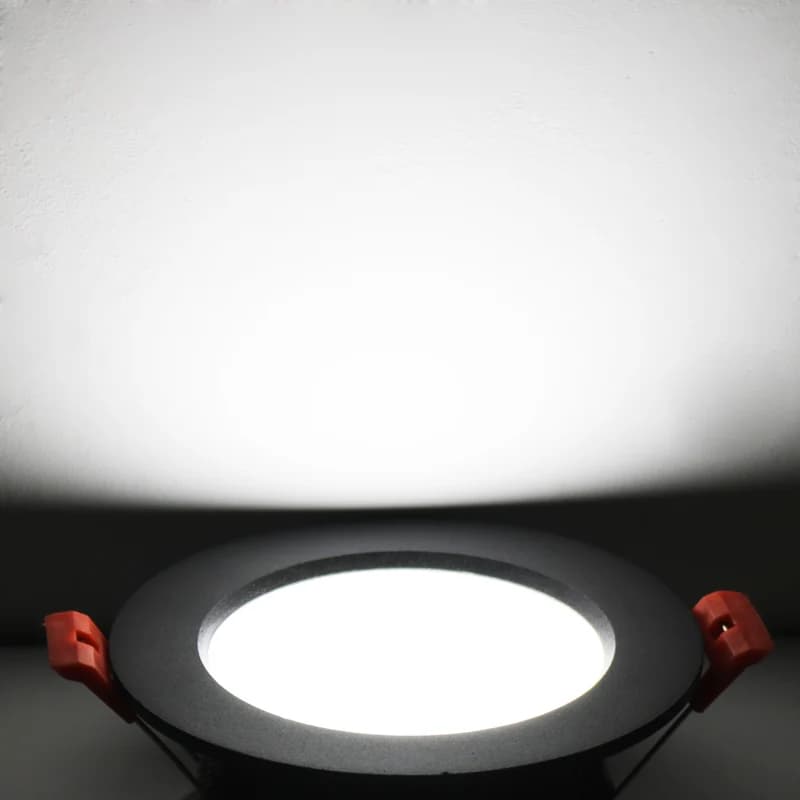 6 pièces LED Downlight 5W 7W 9W 12W 15W 18W plafonnier encastré blanc chaud/froid AC220V-240V