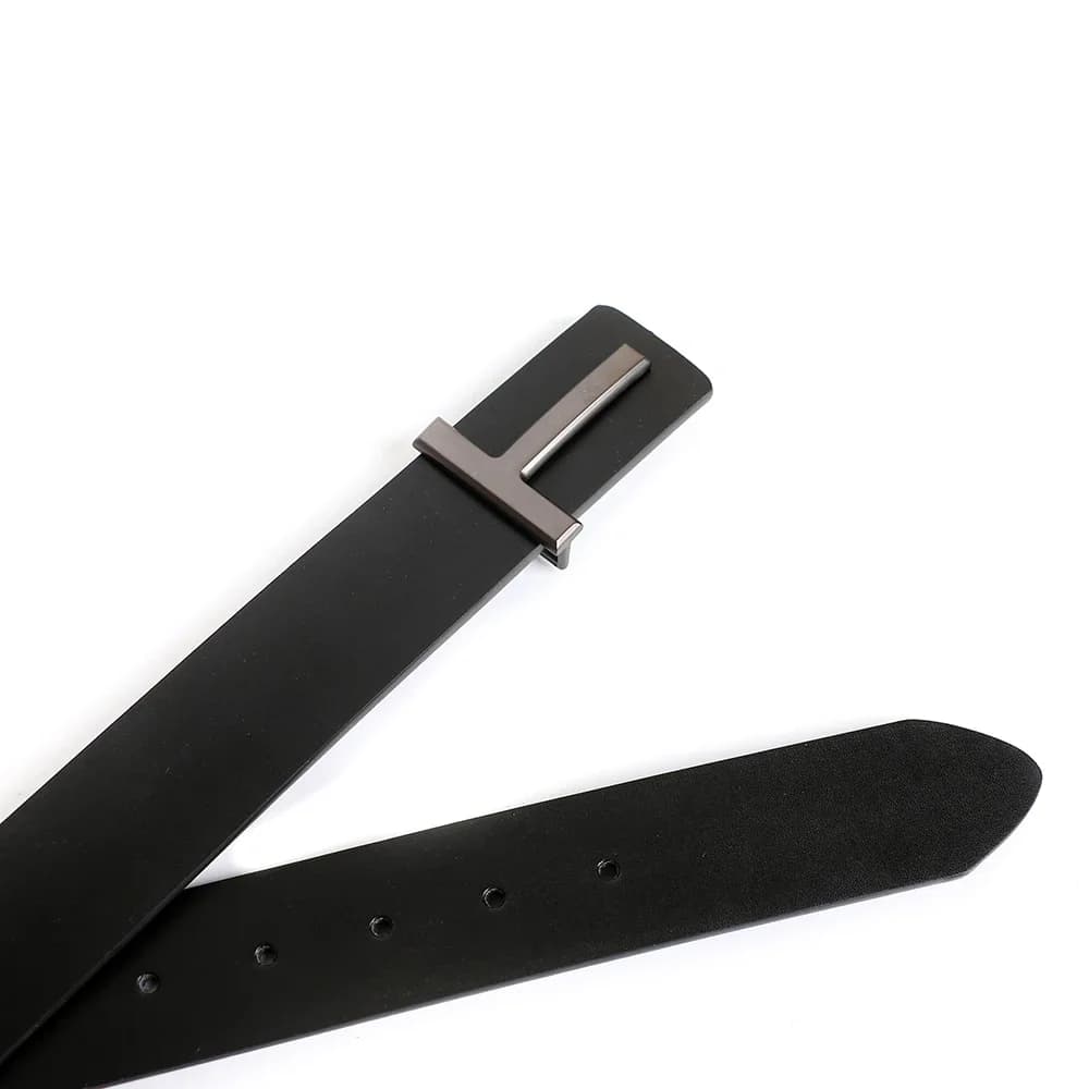 Ceinture en T à boucle ardillon pour hommes et femmes, marque de luxe de styliste, de haute qualité,