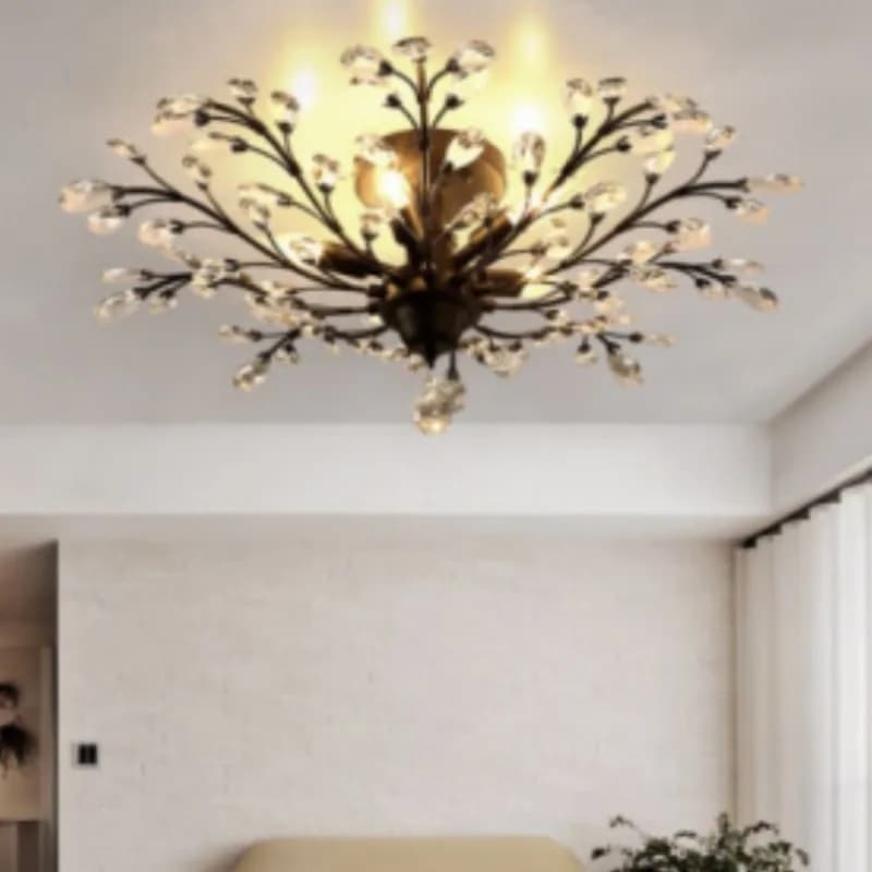Plafonnier en Clip au Design Moderne, Luminaire Décoratif de Plafond, Idéal pour un Placard, un Coul