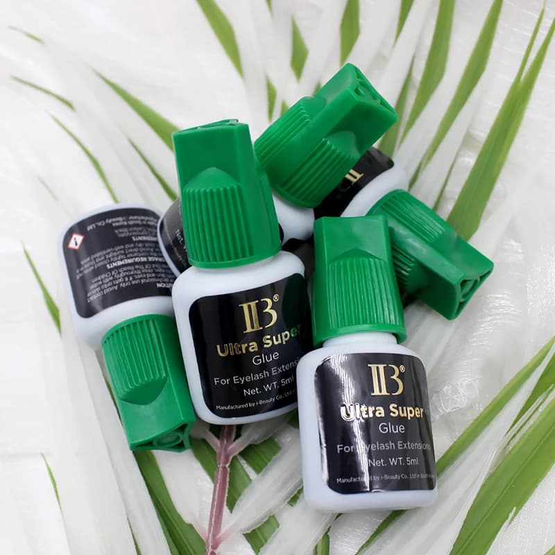 IBeauty – colle Ultra Super IB pour Extensions de cils, 5ml, capuchon vert IB, outils de maquillage 