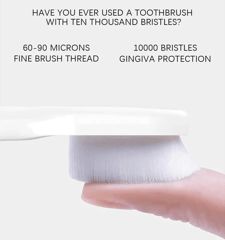 Têtes de brosse à dents souples ultrafines pour Hili Sonic Care, soins des gencives sensibles, têtes