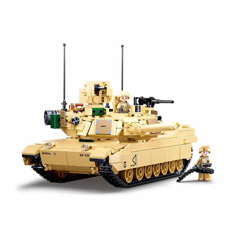 Blocs de construction militaires de la Seconde Guerre mondiale, obusier M777, chasseur F-16, char M1