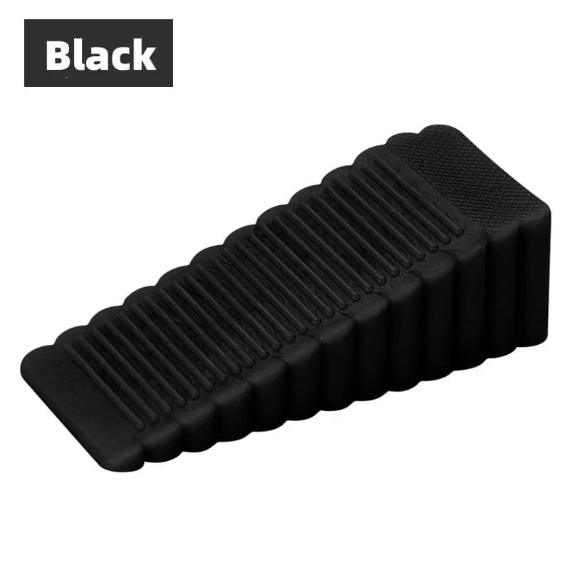 Butoir de porte en silicone de sécurité, cale de retenue anti-collision pour maison et bureau