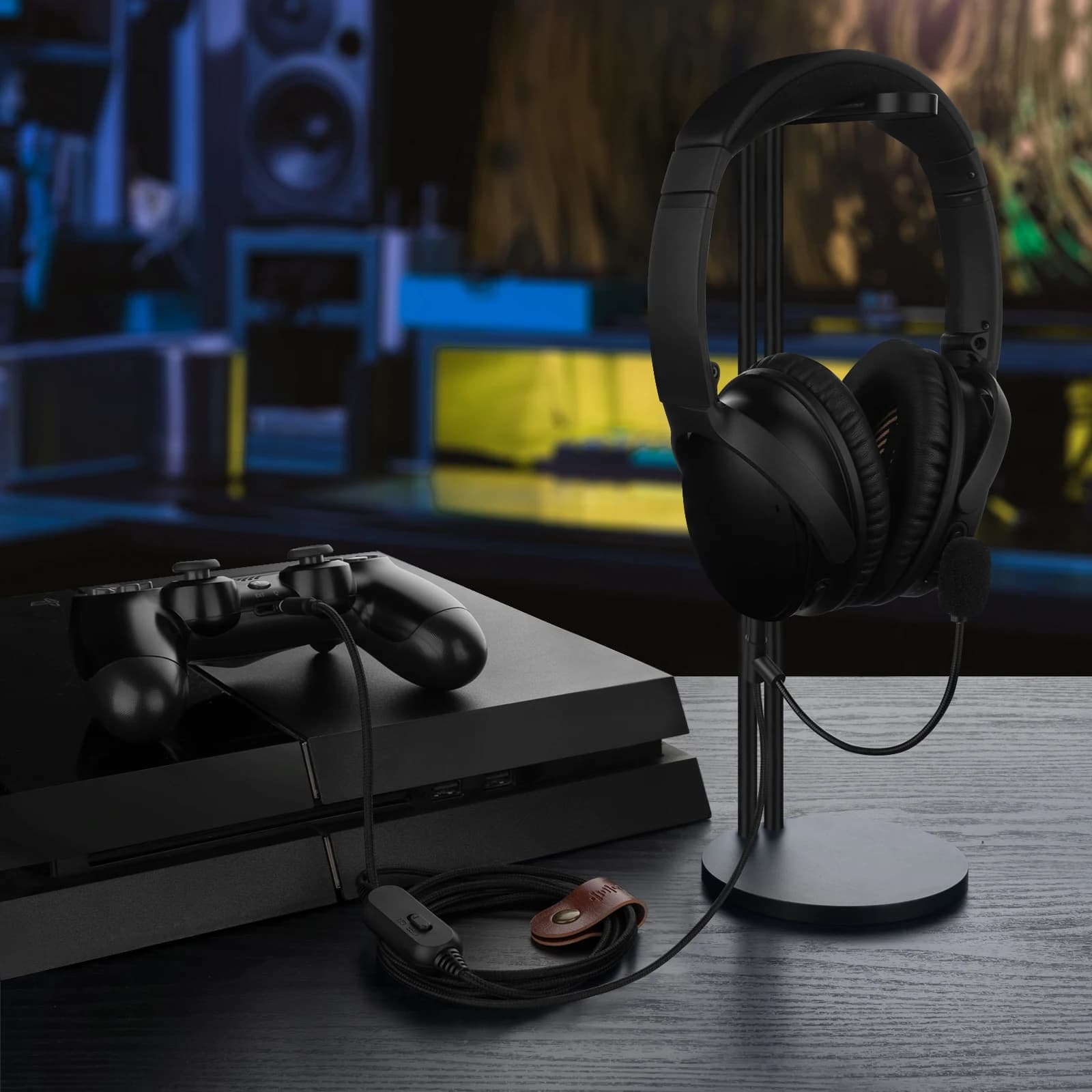 Câble pour casque Geekria Boom Mic compatible avec Bose QC Ultra QC SE 700 QC45, cordon de remplacem