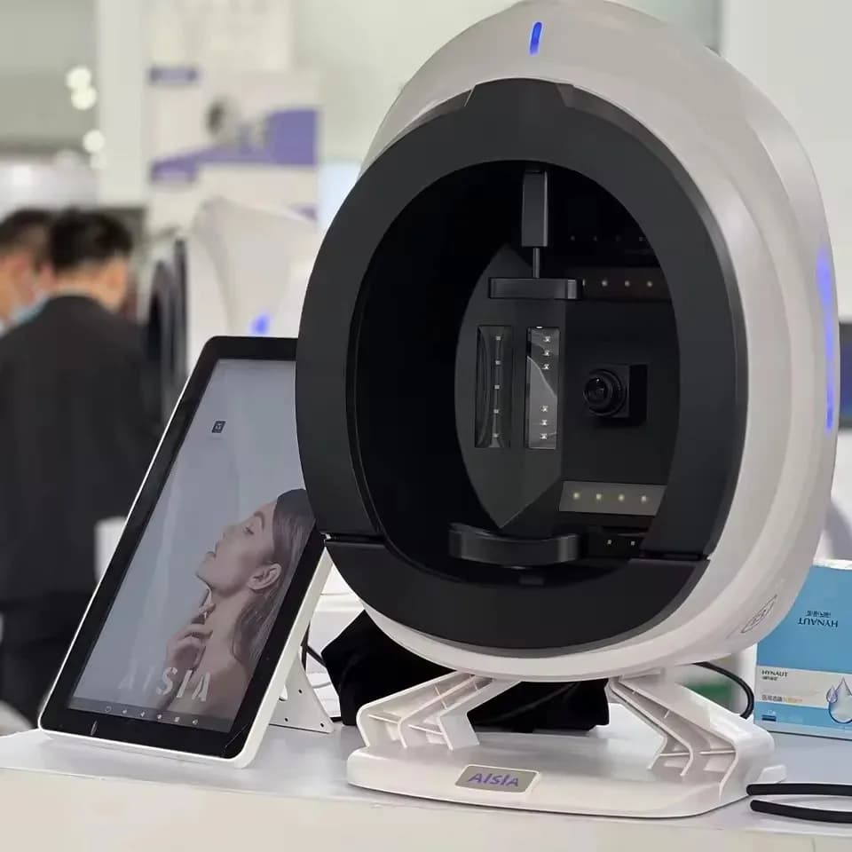 Nouvel analyseur de peau 3D, appareil d'analyse de la peau 15,6 pouces, analyseur facial, scanner d'