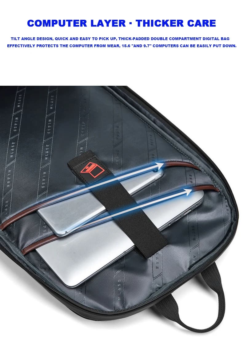 Sac à dos de voyage militaire suisse pour hommes, sac à dos d'affaires extensible USB pour ordinateu
