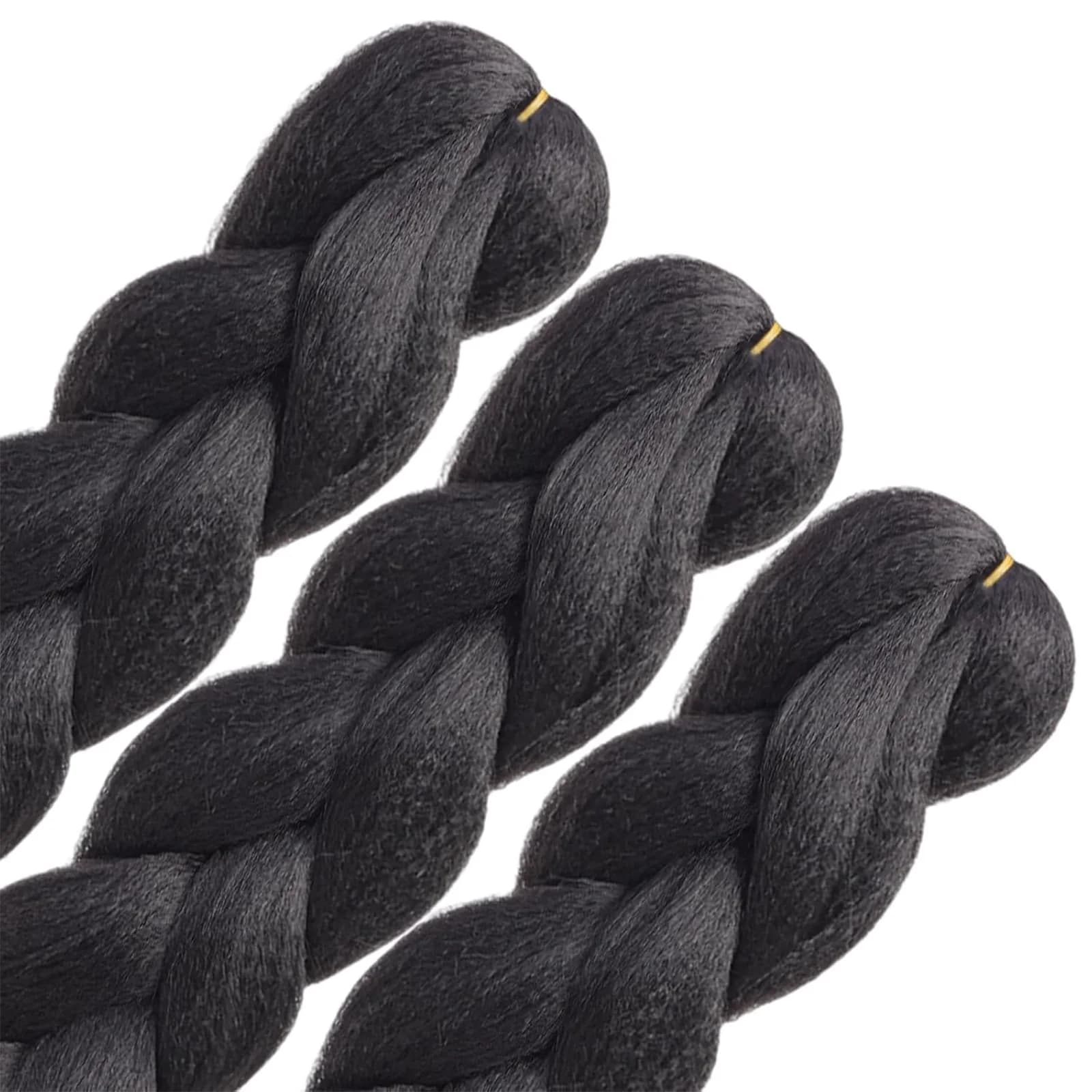Synthétique 1 pièces 24 pouces 100g tressage cheveux boîte tresses coloré torsion tressage Extension