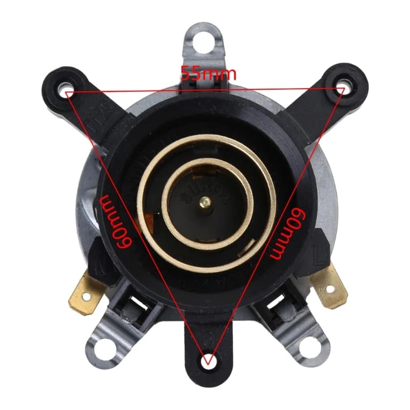 Prise Base supérieure Thermostat bouilloire contrôle température 250V 13A remplacement