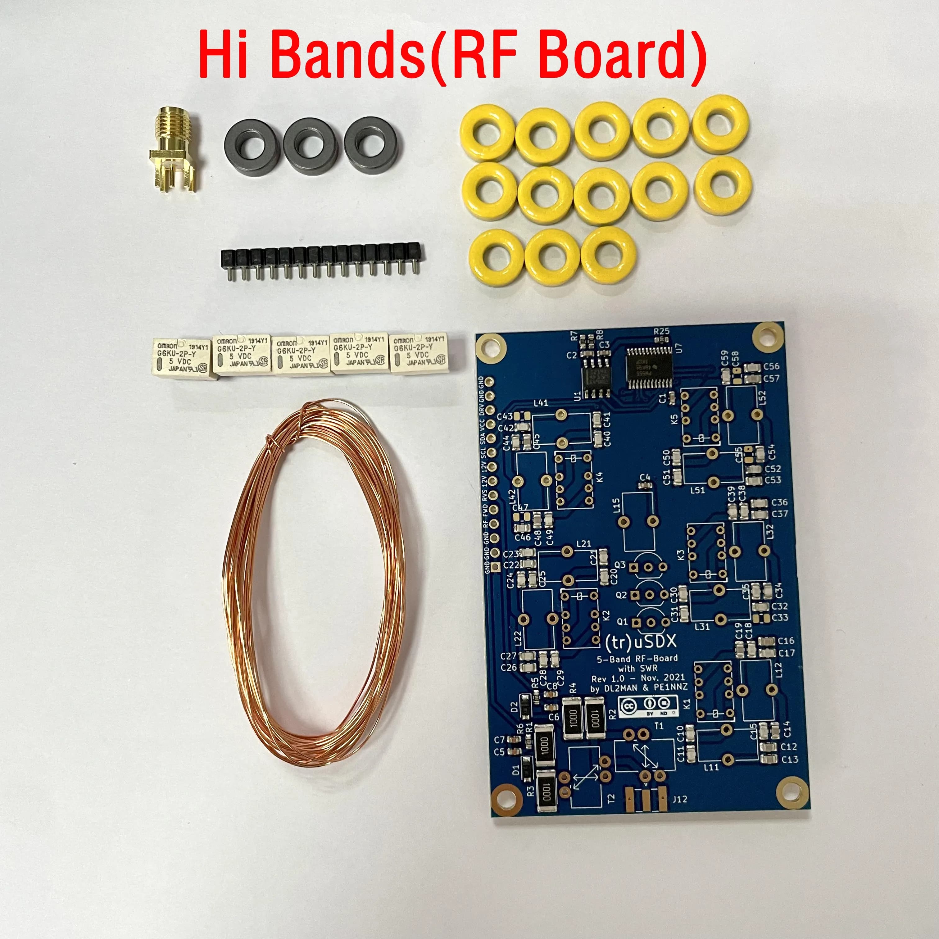 (tr)uSDX usdx émetteur-récepteur Hi Band et kits Classic Band par PE1NNZ et DL2MAN Efficacité dans l