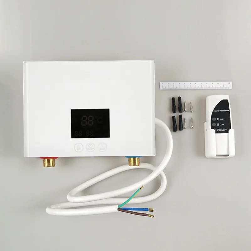 Chauffe-eau instantané 110V/220V, 3000W/5500W, chauffage électrique mural pour salle de bains, douch