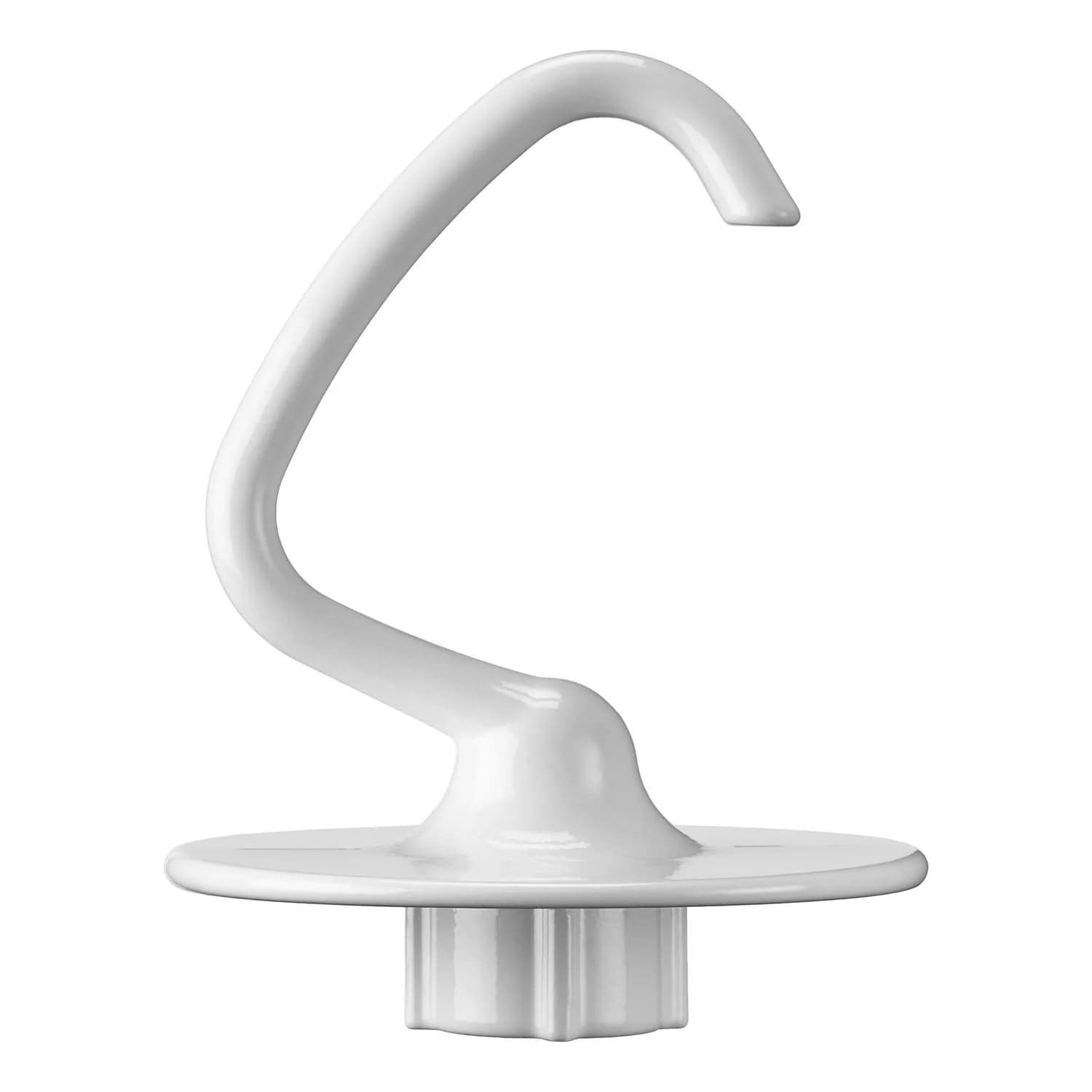 Mélangeur sur socle antiadhésif à crochet à pâte en aluminium enduit de spirale pour Kitchenaid 5K7D