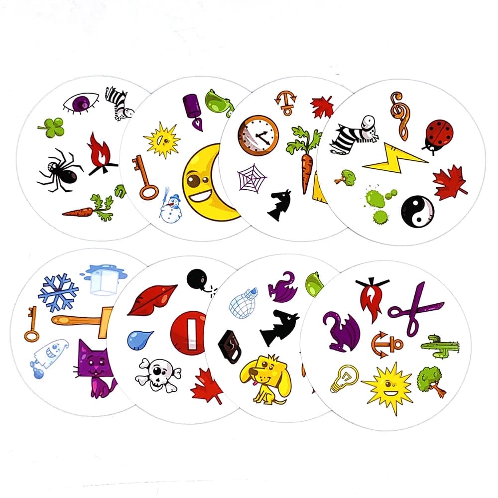 Jeu de cartes en boîte métallique, jeux interactifs Parent-enfant, jeu de cartes pour famille et ami
