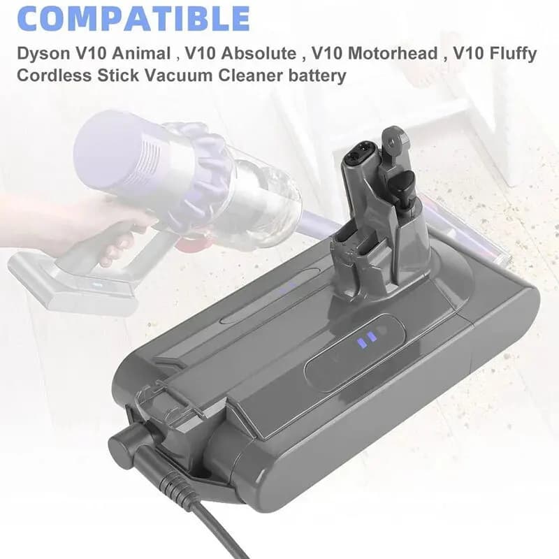 Adaptateur secteur pour aspirateur Dyson V10, V11, V12, V15, SV12, SV16, SV20, chargeur de batterie,