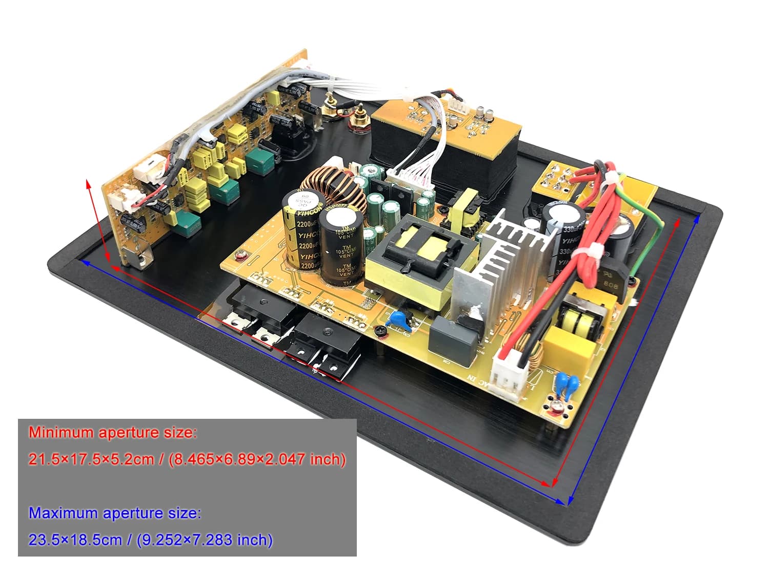 2025NEW HIFI – carte d'amplificateur de caisson de basses actif numérique robuste, Mono 200W, carte 