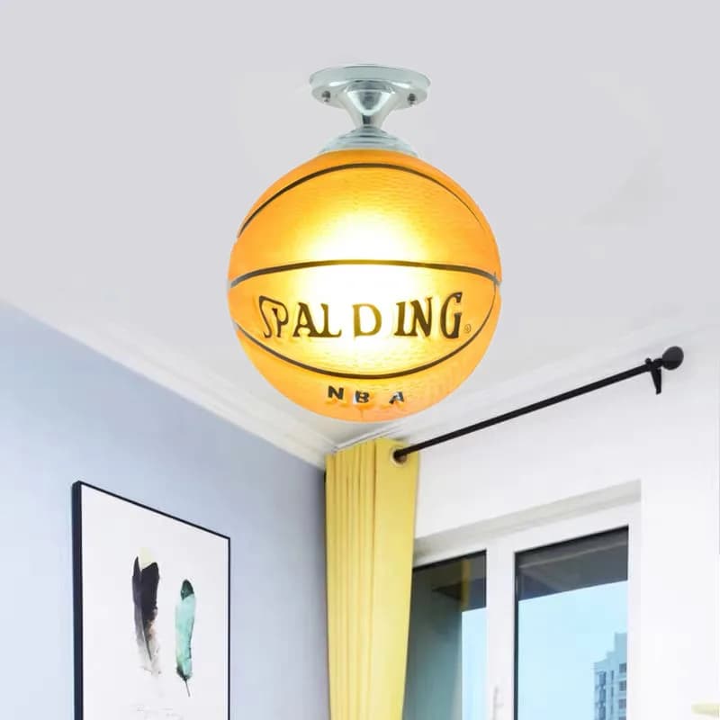Led plafond lustre pendentif lampe suspendue allée lampe basket-ball Football luminaire pour la mate