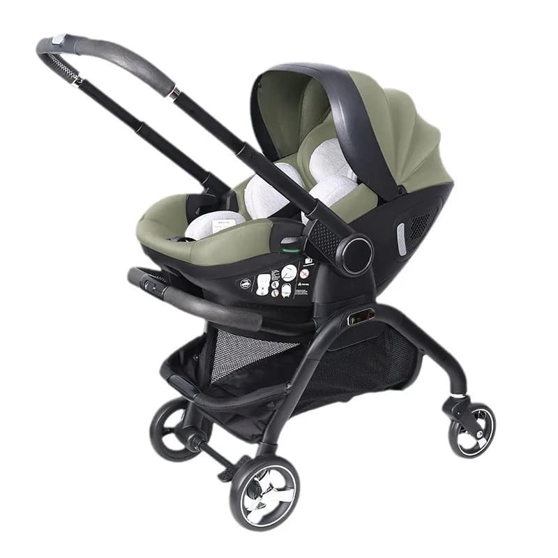 Nouveau bébé poussette 3in1 nouveau-né Portable enfant siège de voiture de luxe bébé poussette multi