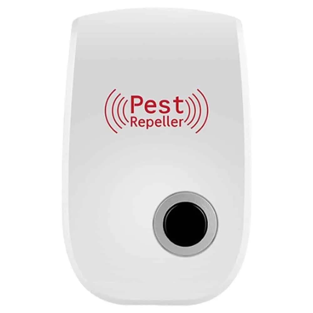 Répulsif Électrique Ultrasonique Anti-Nuisibles (Fourmis, Souris, Araignées, Moustiques, Cafards) av