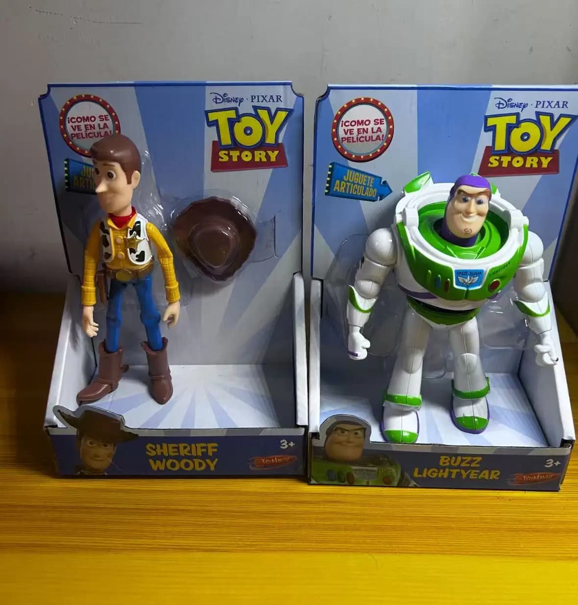 Dessin animé Toy Story 3 Buzz Lightyear Woody, figurine de dessin animé, modèle de jouet de bureau, 