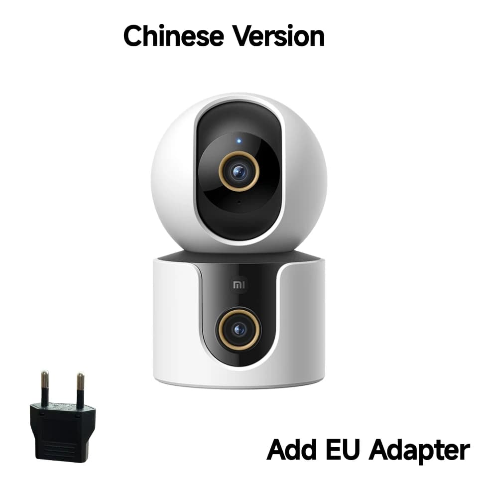 Nouveau Xiaomi caméra intelligente C500 Version double objectif 4MP caméra de sécurité 360 °   Détec