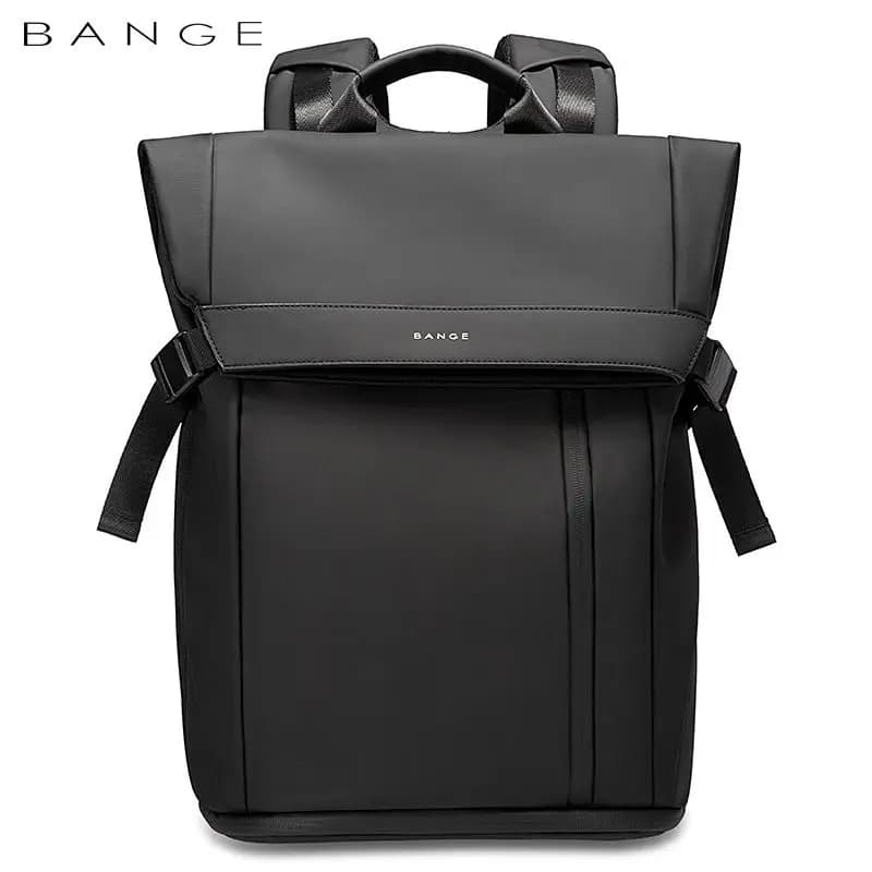 Mochila Bange-Sac de voyage étanche à compartiments multiples pour homme, ordinateur portable, noir,