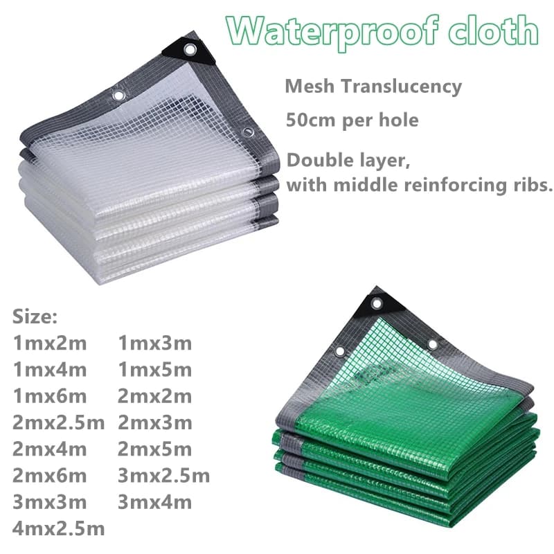 Bâche imperméable en tissu imperméable pour balcon, jardin, serre, plantes succulentes, garde au cha