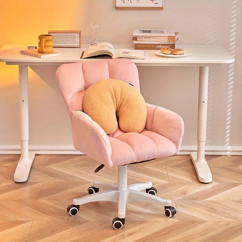 Chaise d'ordinateur, chaise pivotante pour la maison, chaise de bureau confortable, chaise longue de