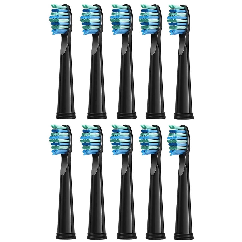 Têtes de brosse de rechange pour brosse à dents électrique Seago/Fairywill, 10 pièces, recharge de b