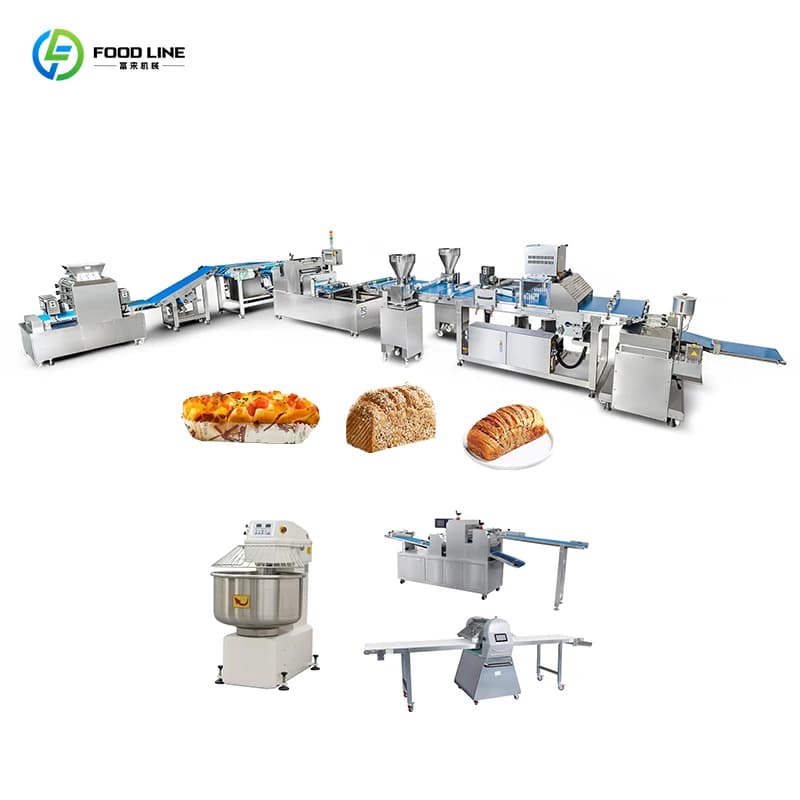 FOODLINE Machine à rouler la pâte à pizza entièrement automatique personnalisée, presse à feuilles d