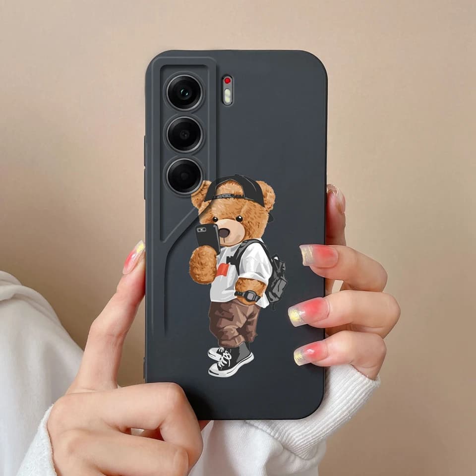 Coque de téléphone pour Tecno Camon40 40Pro 40Premier couleur bonbon amour coeur Anti-chute coque li
