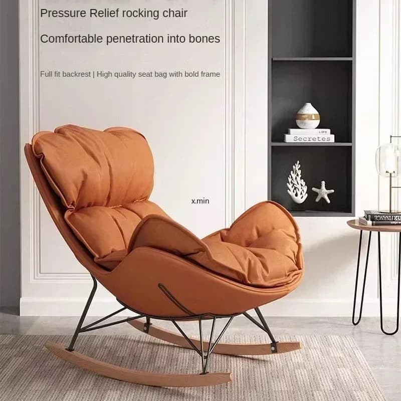 Chaise à bascule inclinable, salon, maison, salon simple pour adultes, canapé paresseux, homard, esc