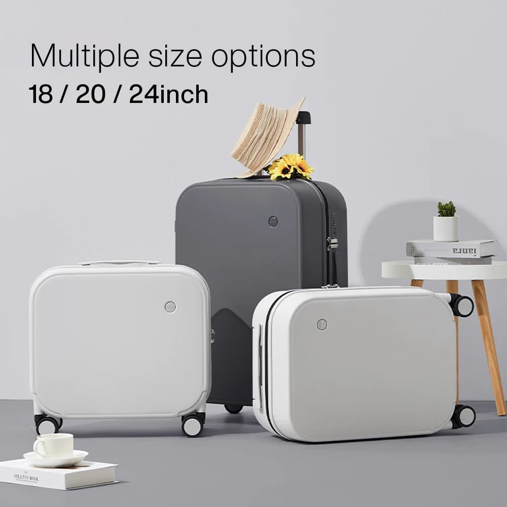Mixi – valise de voyage pour hommes et femmes, Design breveté, valise à roulettes, boîtier de chario