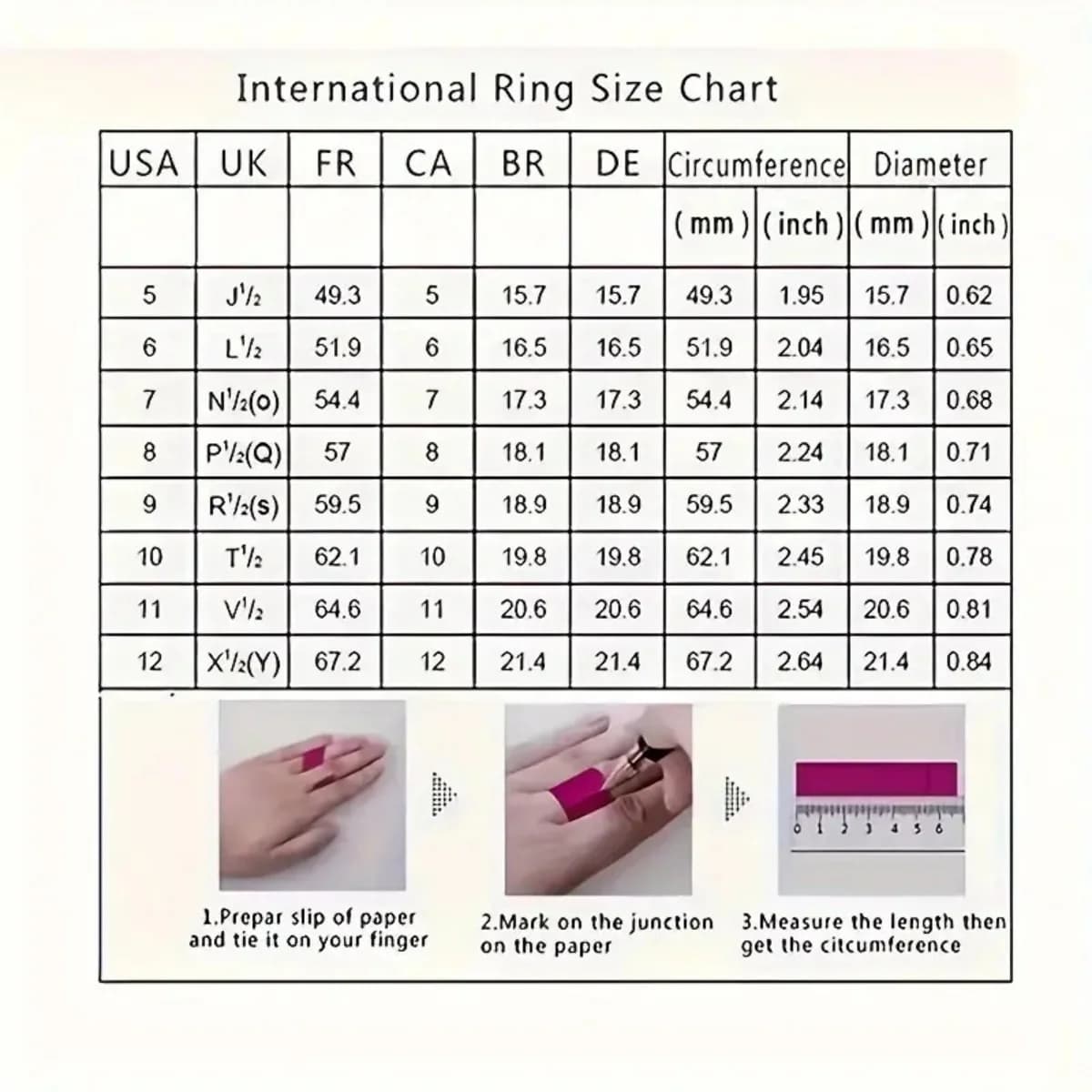 Une Niche bague de bijoux en cuivre bicolore à quatre anneaux, hypoallergénique, Style Ins, artefact