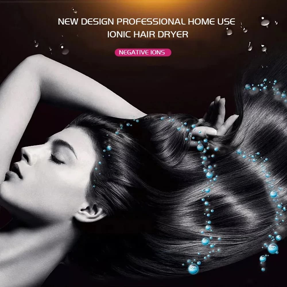 RESUXI 2500W haute puissance sèche-cheveux Salon de coiffure usage domestique Anion sèche-cheveux él