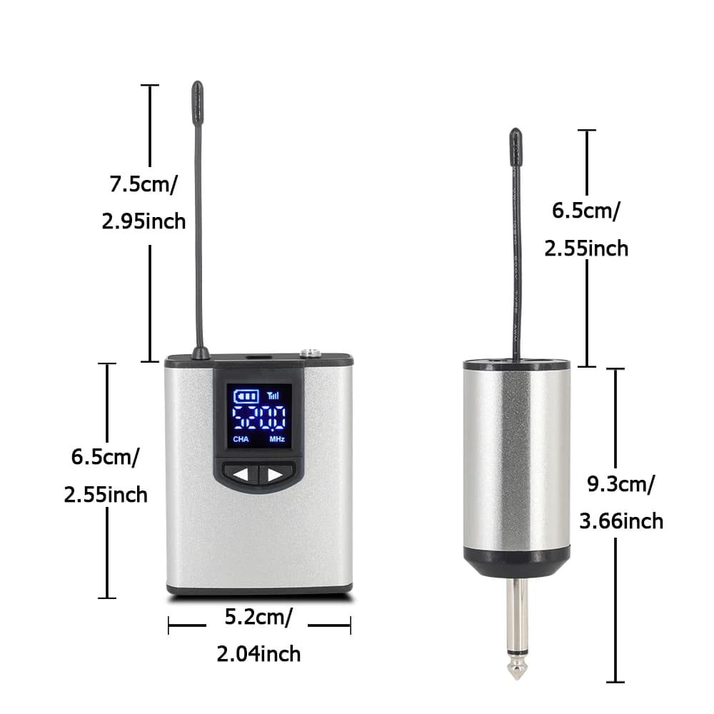 Microphone Lavalier sans fil UHF, avec transmetteur Bodypack, pour conférence instructionnelle, entr