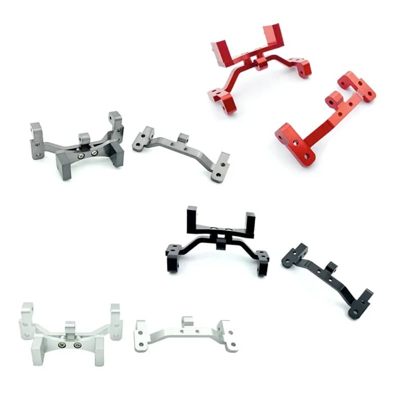 Support de fixation de tige de direction et support de servo en métal pour voitures RC MN D90 MN99S 