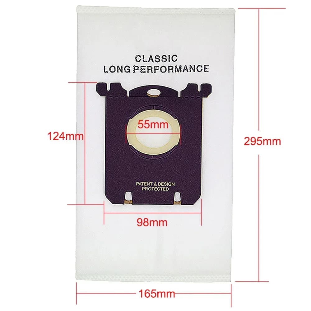 Sac à poussière pour Electrolux E201B, pour Philips FC8021 GR201 AEG pour s-bag FC9049 HR8500 FC9150