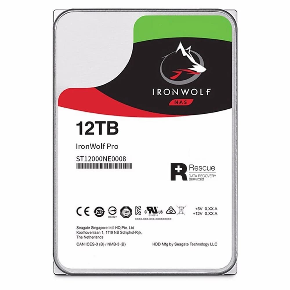 IronWolf-Disque dur SATA 6 Gbumental Pro, 3.5 pouces, 14 To, 12 To, 10 To, 8 To, série 7200RPM, 3.5 