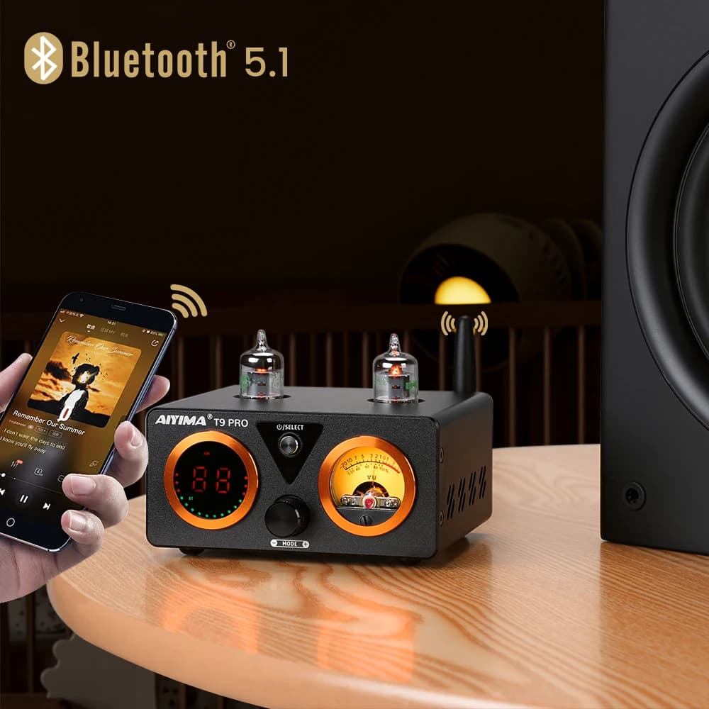 AIYIMA T9 PRO APTX HD amplificateur Bluetooth Audio 100Wx2 HiFi amplificateur de puissance stéréo US