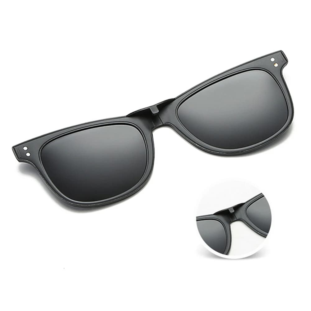 Lunettes de soleil polarisées à clip magnétique pour hommes et femmes, 6 en 1, TR90, contrevenants o