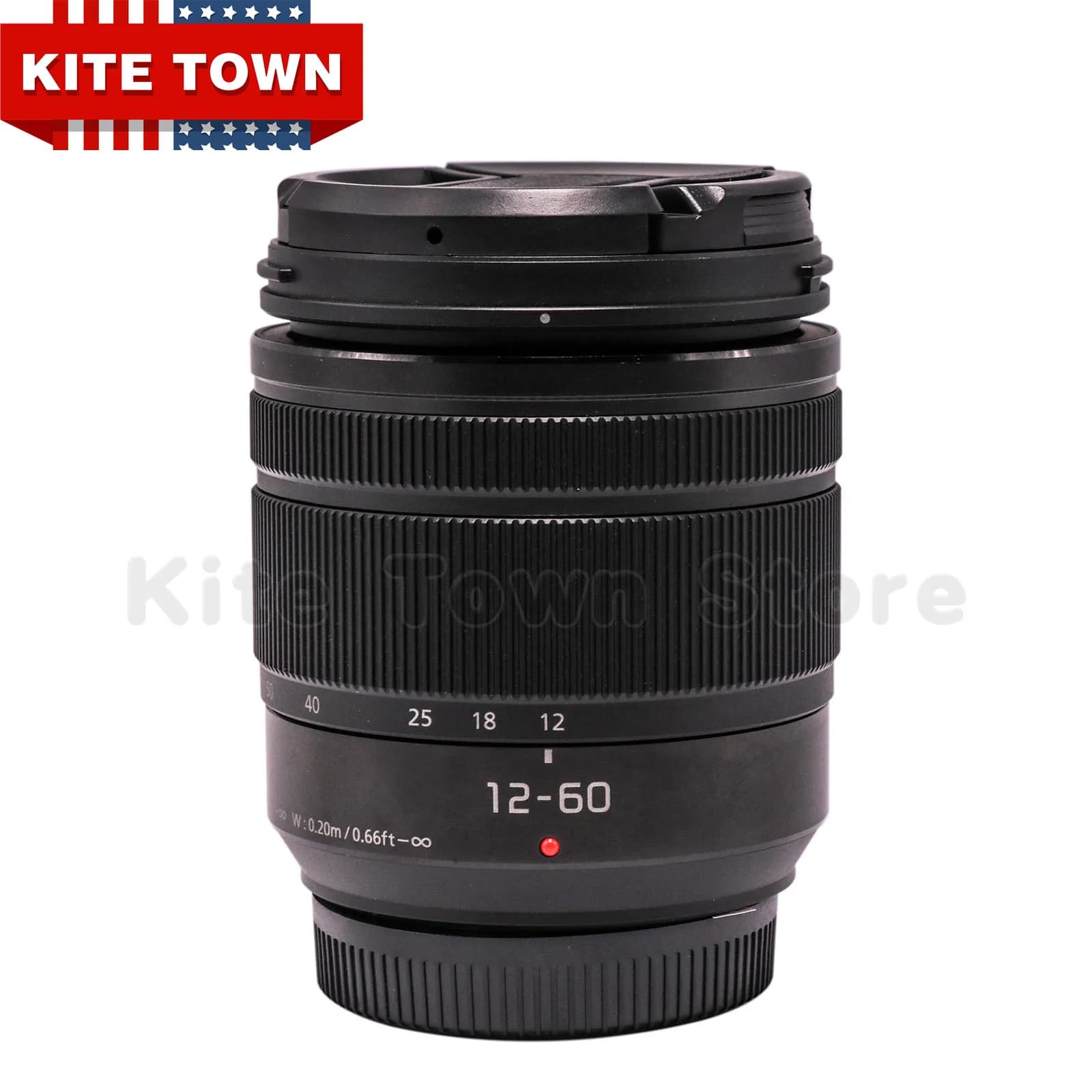 Objectif Panasonic Lumix G VARIO 12-60mm F3.5-5.6 POWER OIS pour appareils photo à monture M4/3