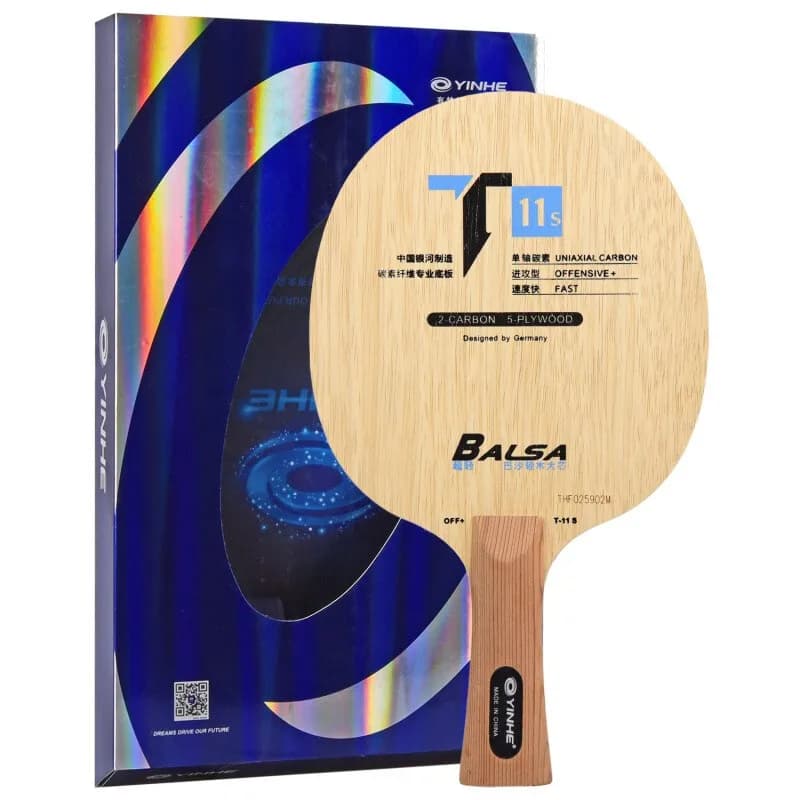 YINHE T11 T-11 + T11 + boucle de rupture rapide carbone Limba Balsa OFF lame de Tennis de Table raqu