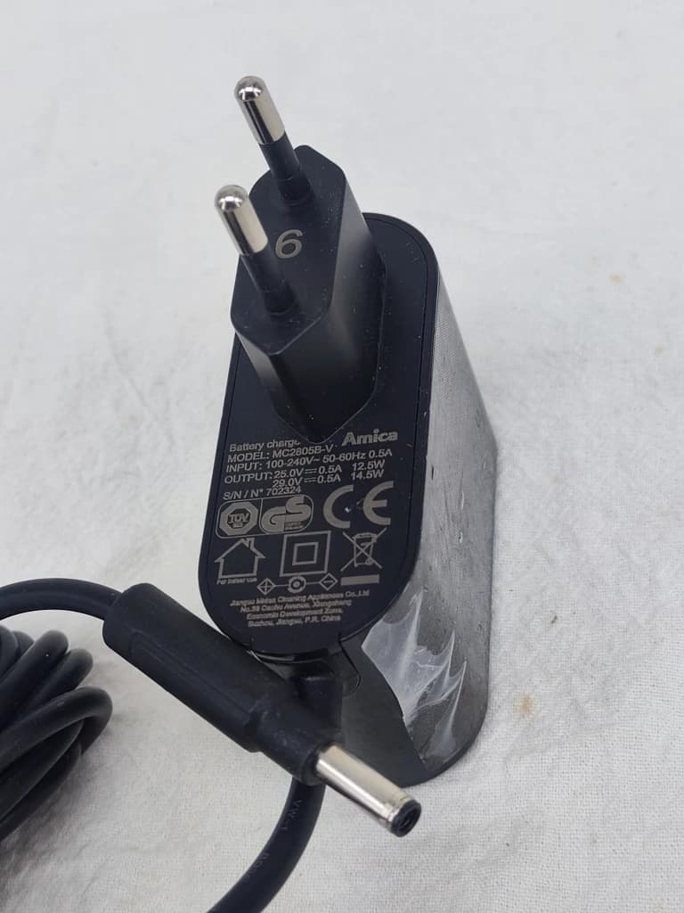 Convient pour chargeur d'aspirateur Midea adaptateur secteur standard ue 500ma MC2805B-V