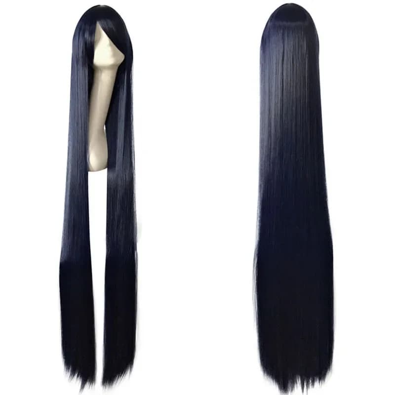 Perruque colorée longue de 100cm, perruques de fête pour Costume de Cosplay Anime, perruque synthéti