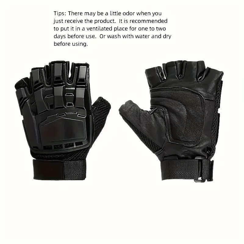 Gants thermiques sans doigts – Chauds, résistants à l'eau et améliorant la poignée pour moto, cyclis