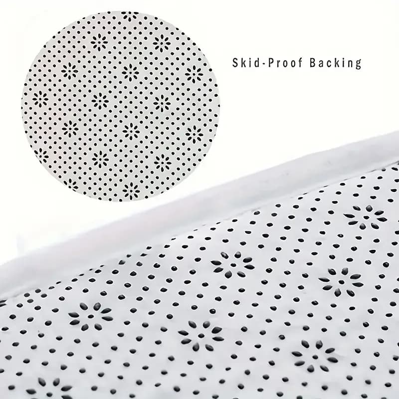 Tapis de sol antidérapant pour salle de bain, grande taille, absorbant l'eau, pour baignoire, décora