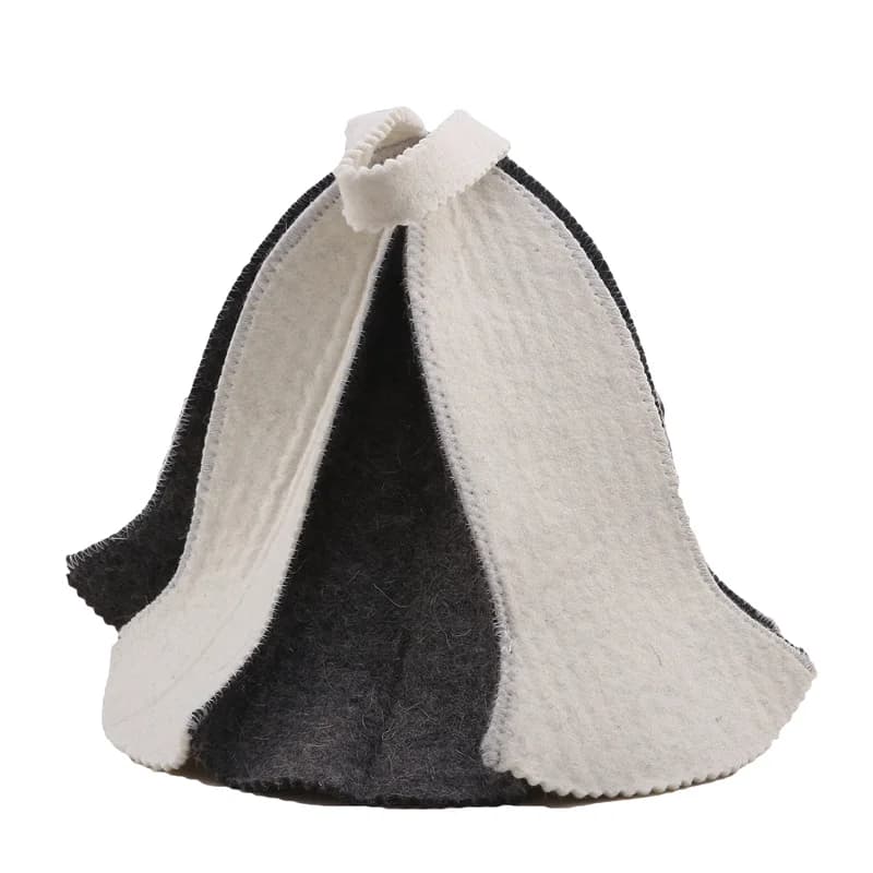 Protection de tête en feutre, bain Anti-chaleur, taille libre, bonnet de douche de Style russe, chap